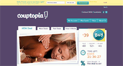 Desktop Screenshot of couptopia.com